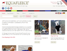 Tablet Screenshot of equafleece.com